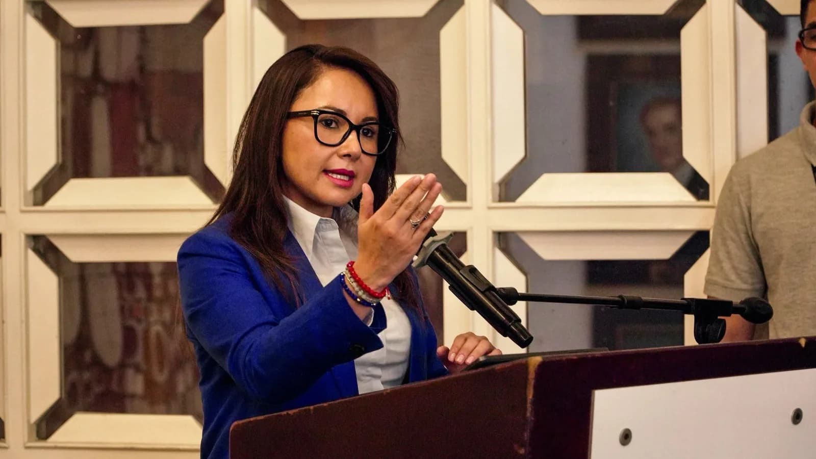 Ministra Morillo defiende independencia judicial del