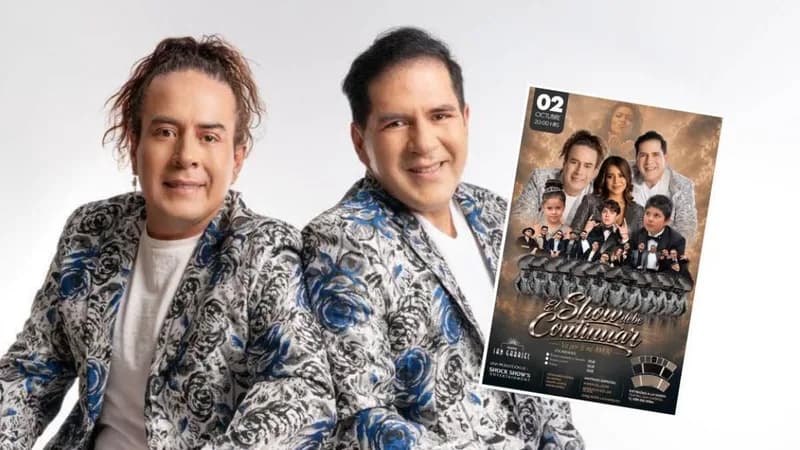 Hermanos Núñez anuncian concierto en Quito tras accidente