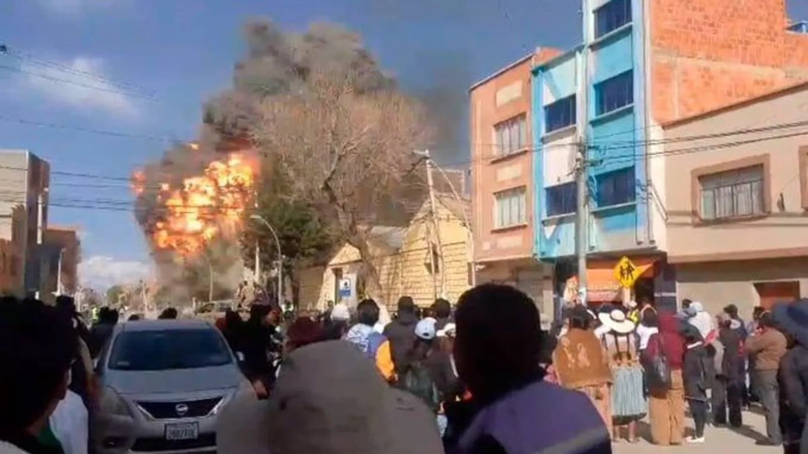 Explosión en cuartel militar de Bolivia: 2 muertos y 59