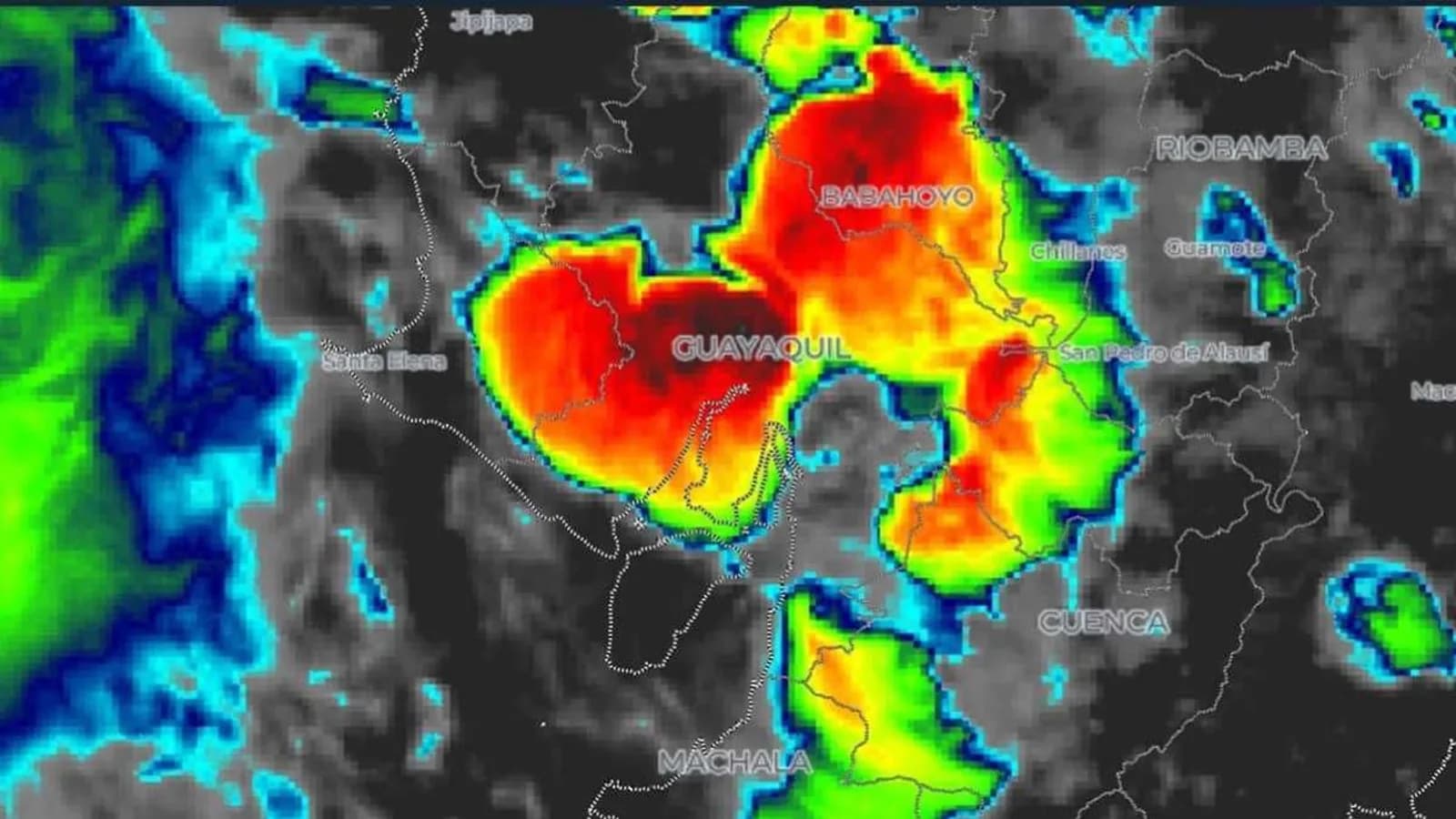 Dos tormentas se fusionaron y causaron inundaciones en