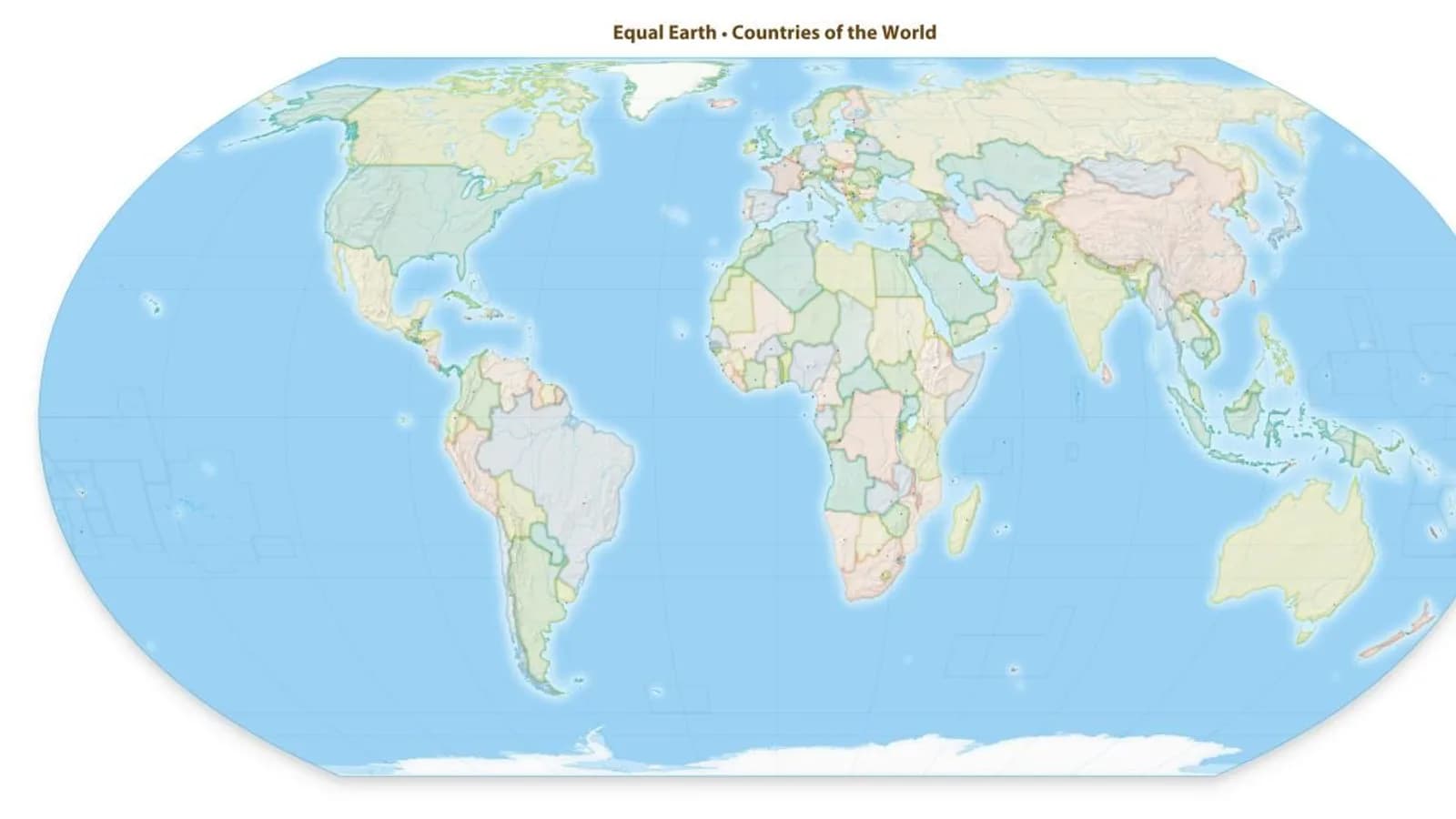 ONU abandona el mapa de Mercator por una representación más
